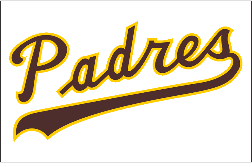 San Diego Padres 1974-1977 Jersey Logo fabric transfer